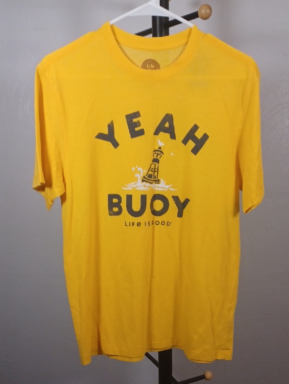 Life Is Good Graphic Short Sleeve Tee Size Small